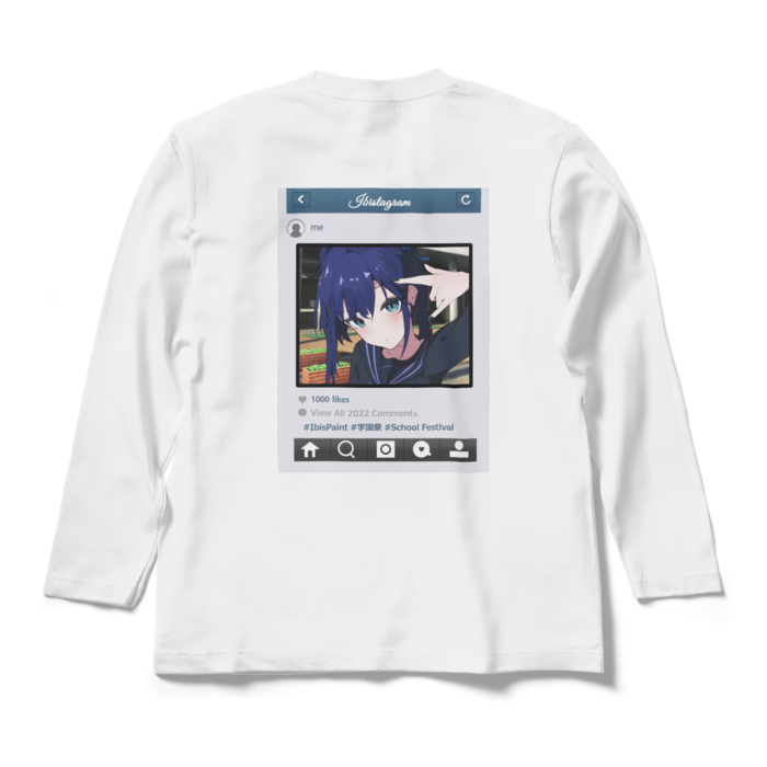 ロングスリーブTシャツ - M - ホワイト