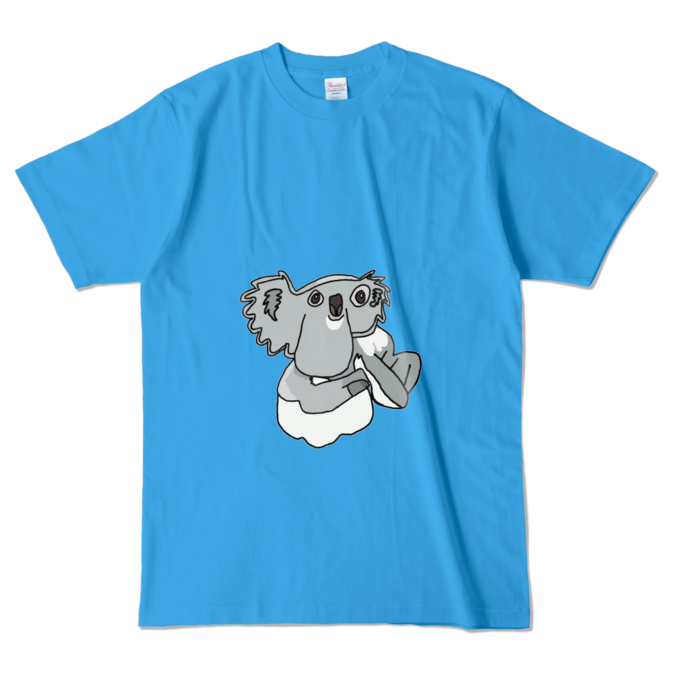 カラーTシャツ - L - ターコイズ (濃色)