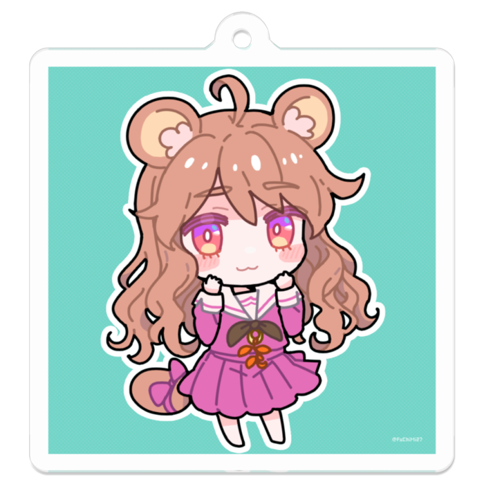 アクリルキーホルダー - 50 x 50 (mm)