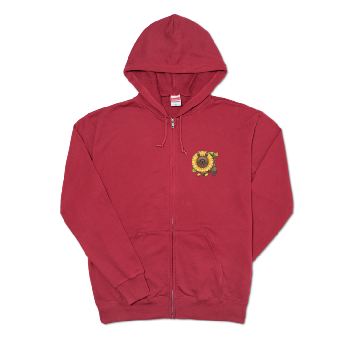 ジップパーカー - XL - 左胸