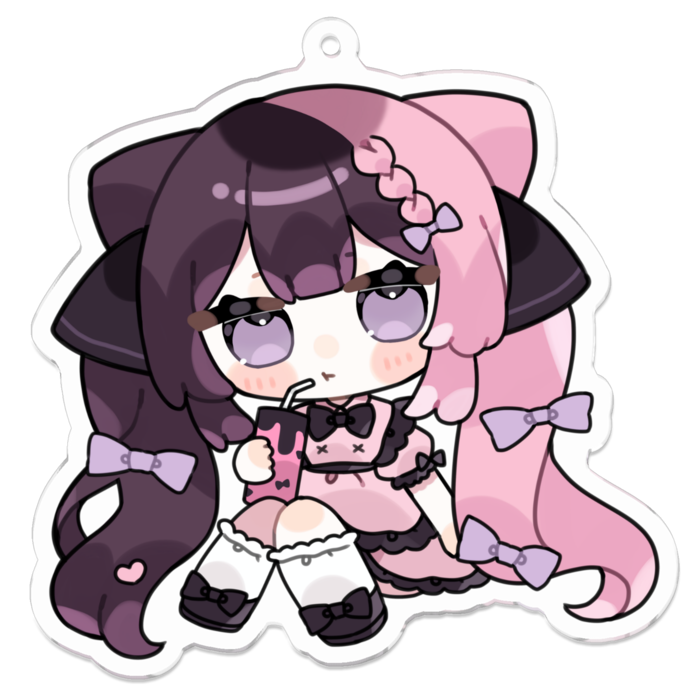 アクリルキーホルダー - 70 x 70 (mm)