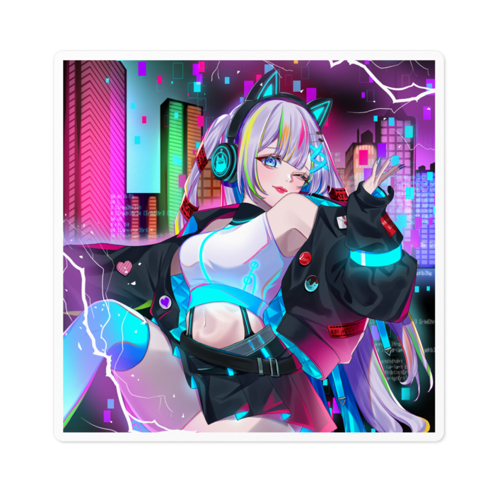 ステッカー - 100 x 100 (mm)