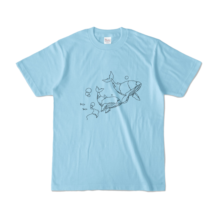 カラーTシャツ - S - ライトブルー （淡色）