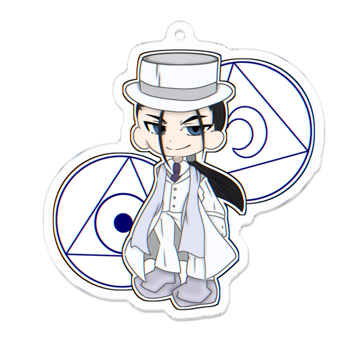 アクリルキーホルダー - 70 x 70 (mm)