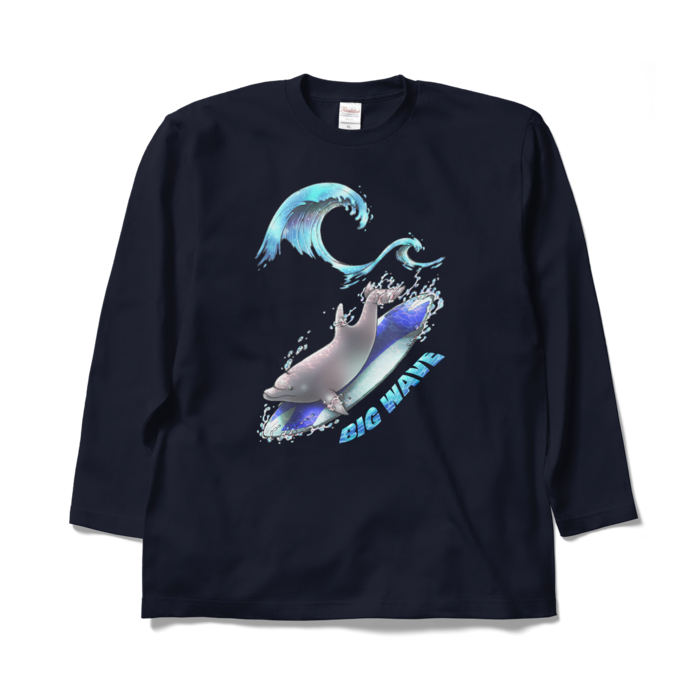 片面 XL - ネイビー