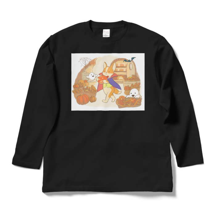 ロングスリーブTシャツ - L - ブラック