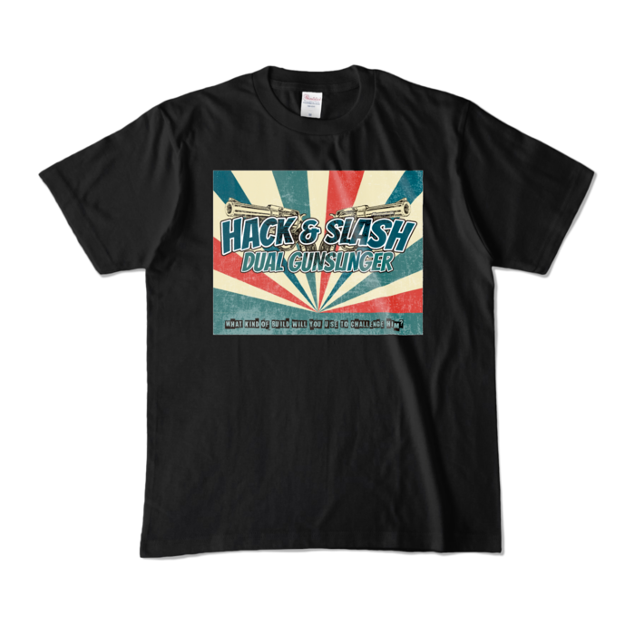 カラーTシャツ - M - ブラック