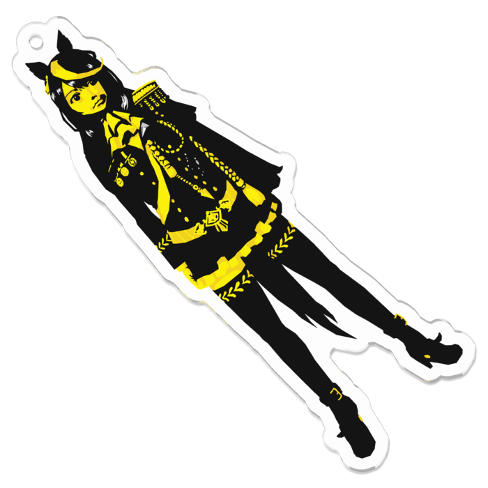 アクリルキーホルダー70mm