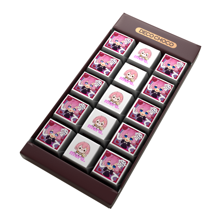 DECOチョコ - 列ごとにデザイン