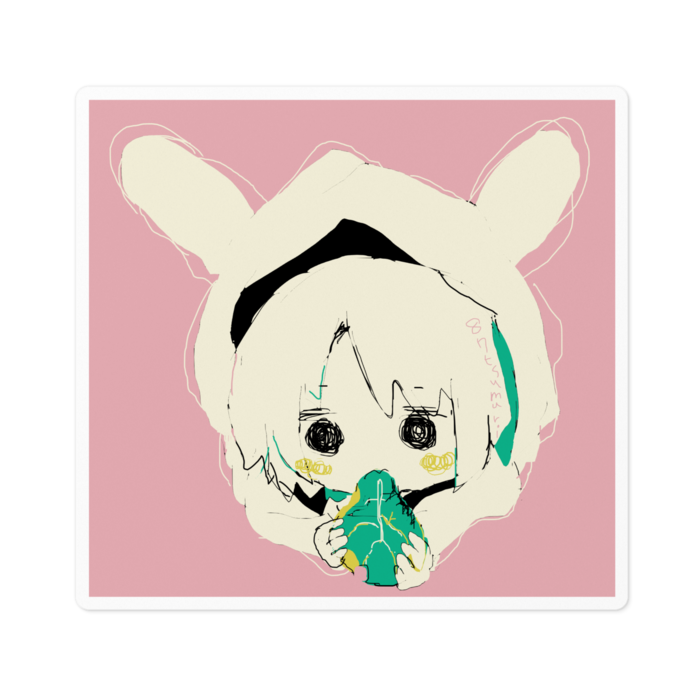 ステッカー - 100 x 100 (mm)