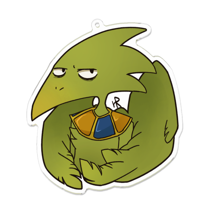 アクリルキーホルダー - 100 x 100 (mm)