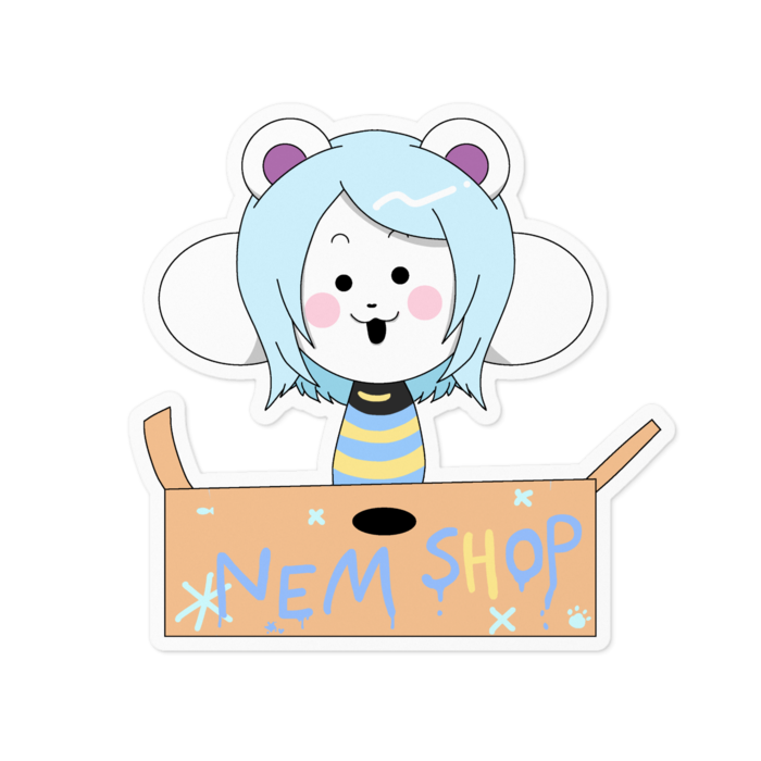 ステッカー - 100 x 100 (mm)