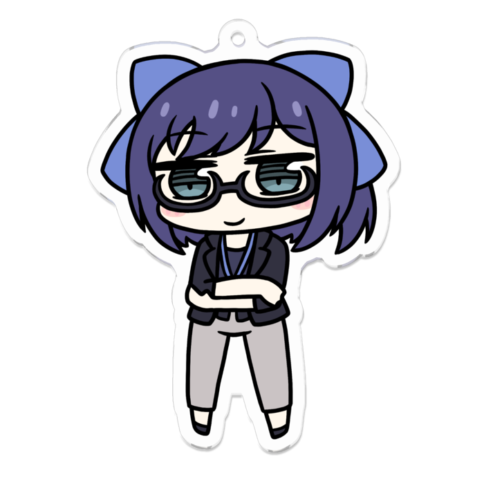 アクリルキーホルダー - 70 x 70 (mm)