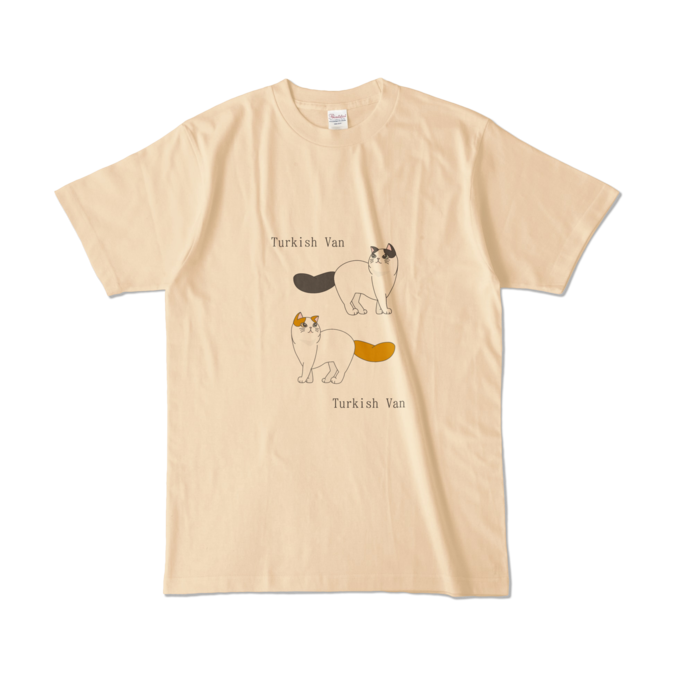 カラーTシャツ - L - ナチュラル (淡色)