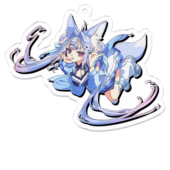 アクリルキーホルダー - 70 x 70 (mm)