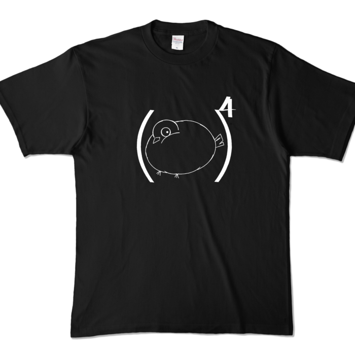 カラーTシャツ - XL - ブラック (濃色)