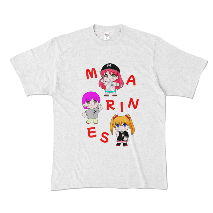 カラーTシャツ - XL - アッシュ (淡色)