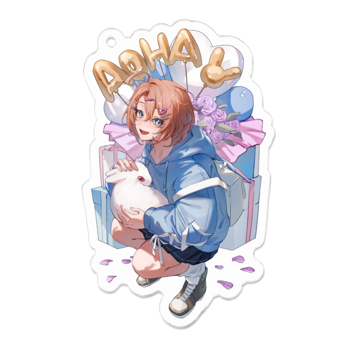 アクリルキーホルダー - 70 x 70 (mm)