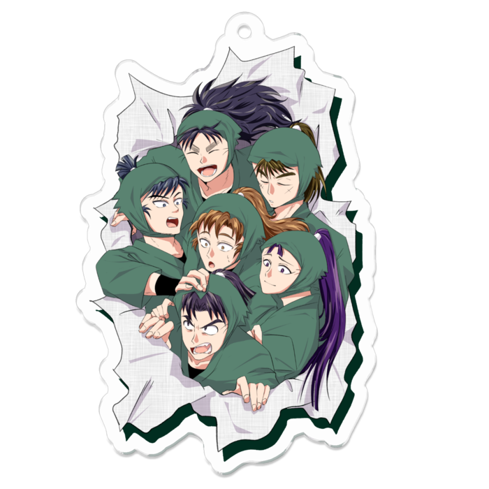 アクリルキーホルダー - 70 x 70 (mm)