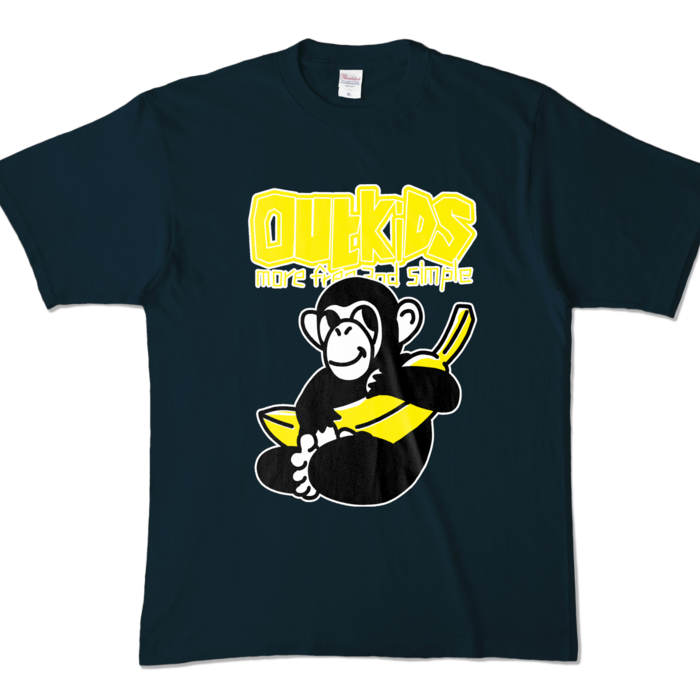 カラーTシャツ - XL - ネイビー (濃色)