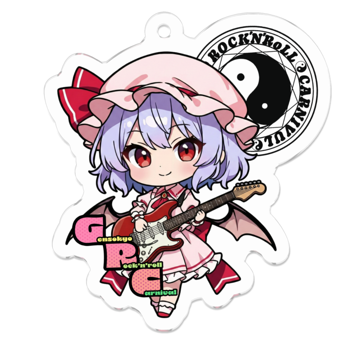 アクリルキーホルダー - 50 x 50 (mm)