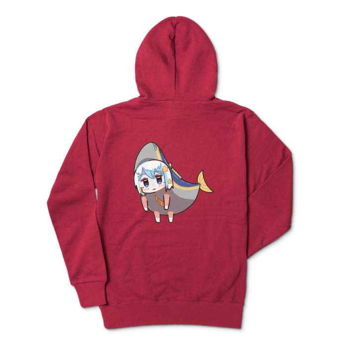 パーカー - L - バーガンディ