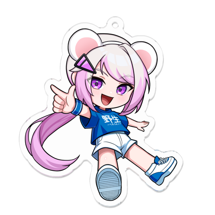 アクリルキーホルダー - 70 x 70 (mm)