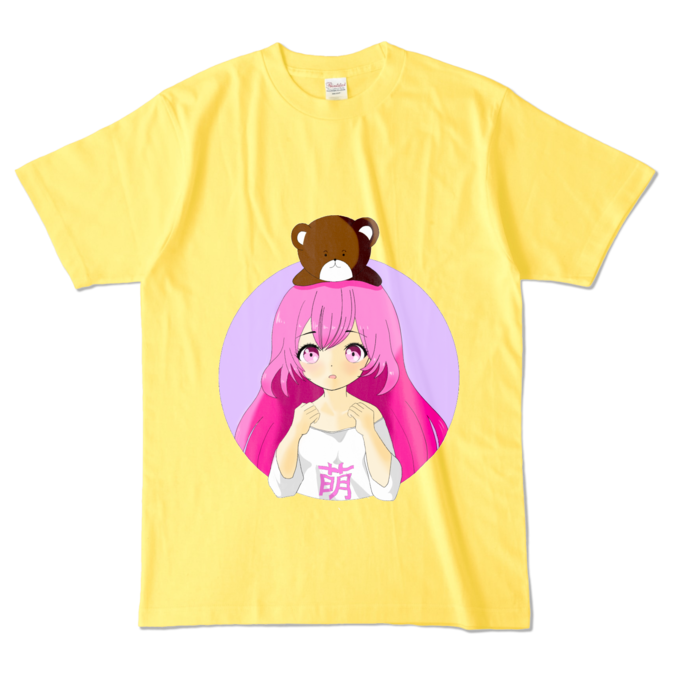 カラーTシャツ - L - イエロー (濃色)