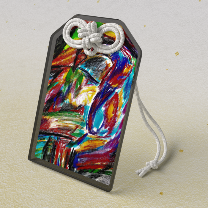 アクリルお守り - 50 × 80mm(8)