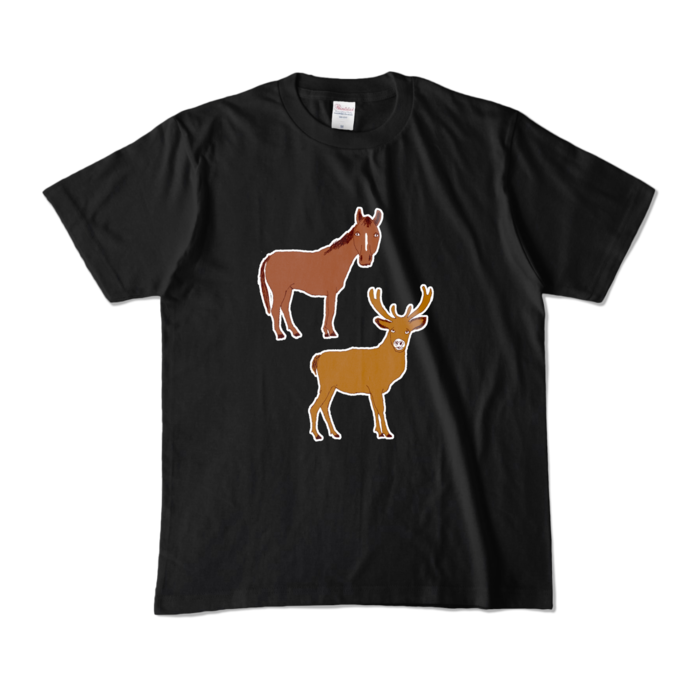 カラーTシャツ - M - ブラック (濃色)