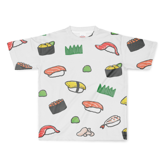 フルグラフィックTシャツ - L - 両面印刷