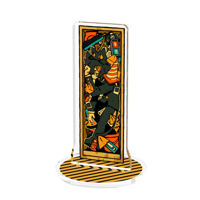 アクリルフィギュア - 70x70mm