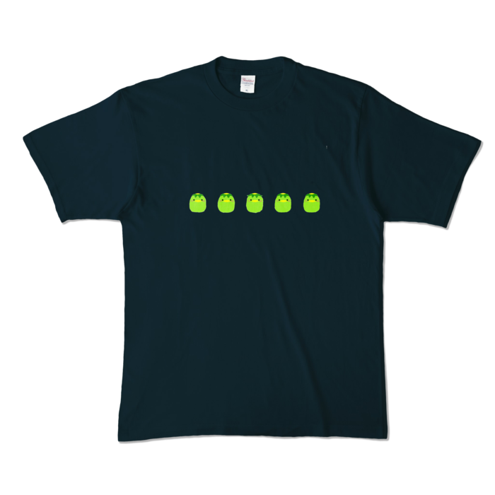 カラーTシャツ - XL - ネイビー (濃色)