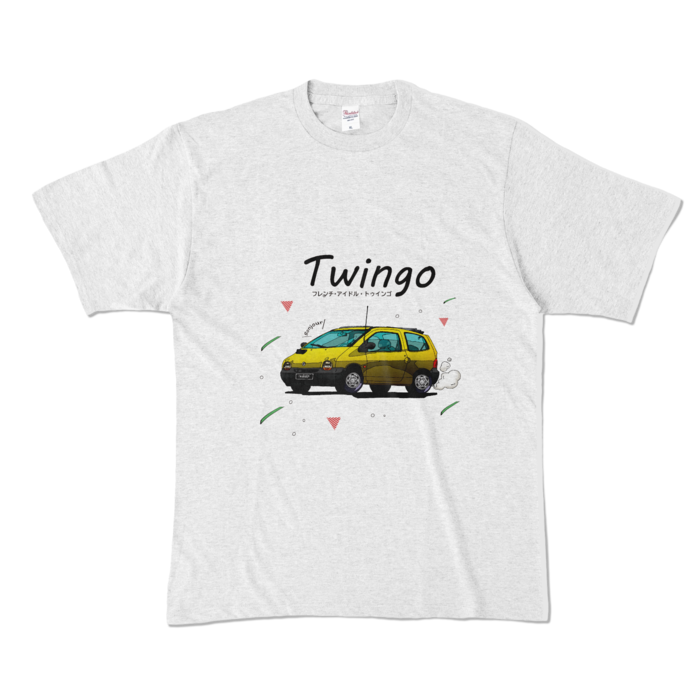 カラーTシャツ - XL - アッシュ (淡色)