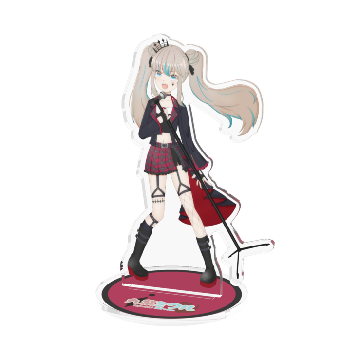 アクリルフィギュア(パンク) - 100x100mm