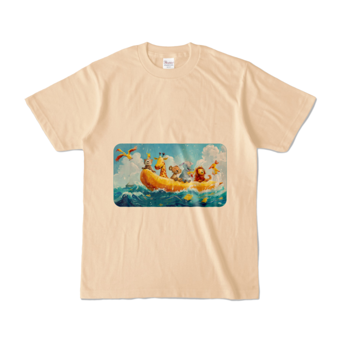カラーTシャツ - S - ナチュラル (淡色)(1)