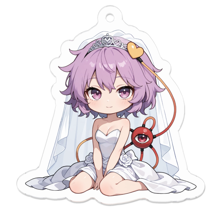 アクリルキーホルダー - 50 x 50 (mm)(キャラのみ)