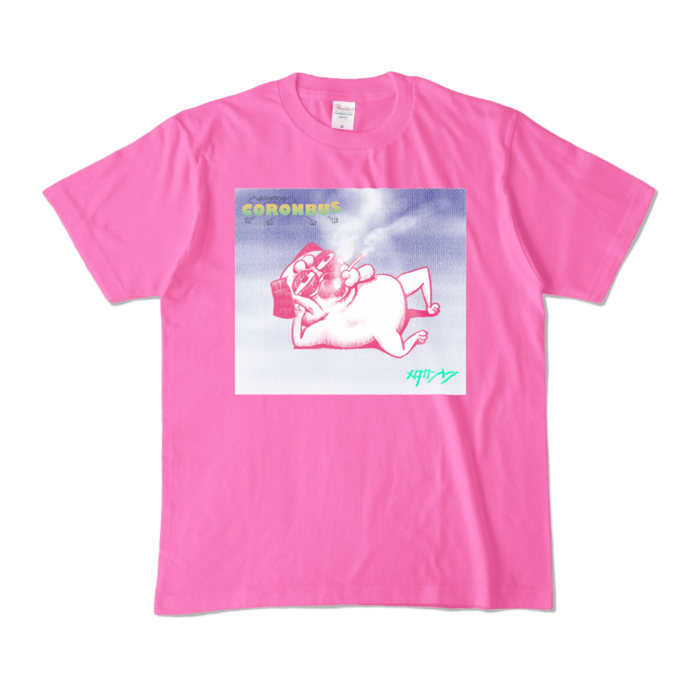 カラーTシャツ - M - ピンク (濃色)