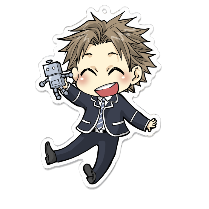 アクリルキーホルダー - 100 x 100 (mm)