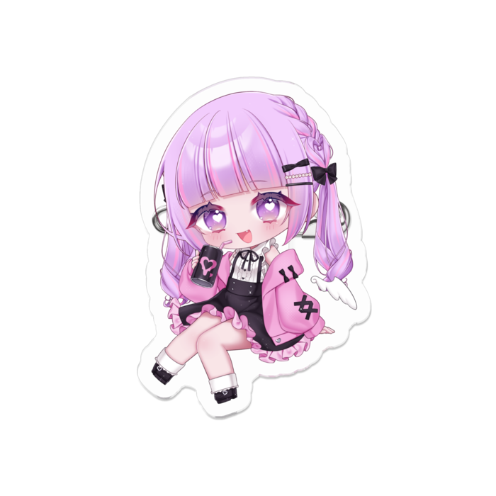 アクリルバッジ - 50 x 50 (mm)