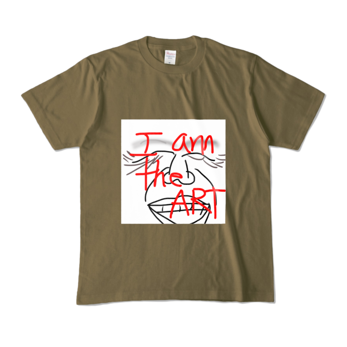 カラーTシャツ - M - オリーブ (濃色)