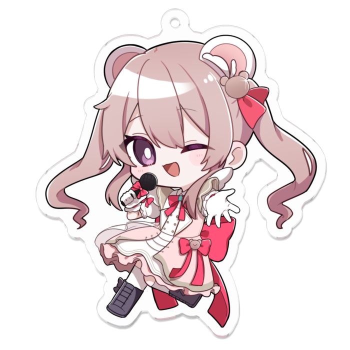 アクリルキーホルダー - 70 x 70 (mm)