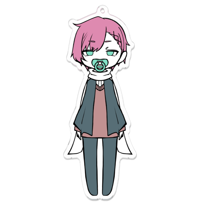 アクリルキーホルダー - 100 x 100 (mm)