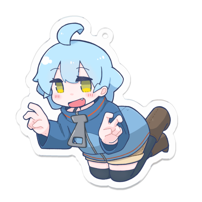 アクリルキーホルダー - 70 x 70 (mm)