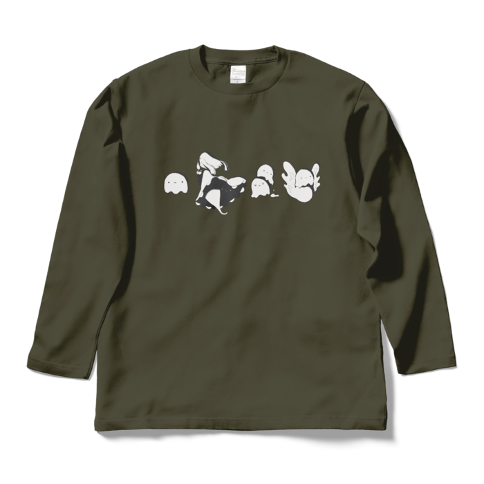 ロングスリーブTシャツ - L - アーミーグリーン