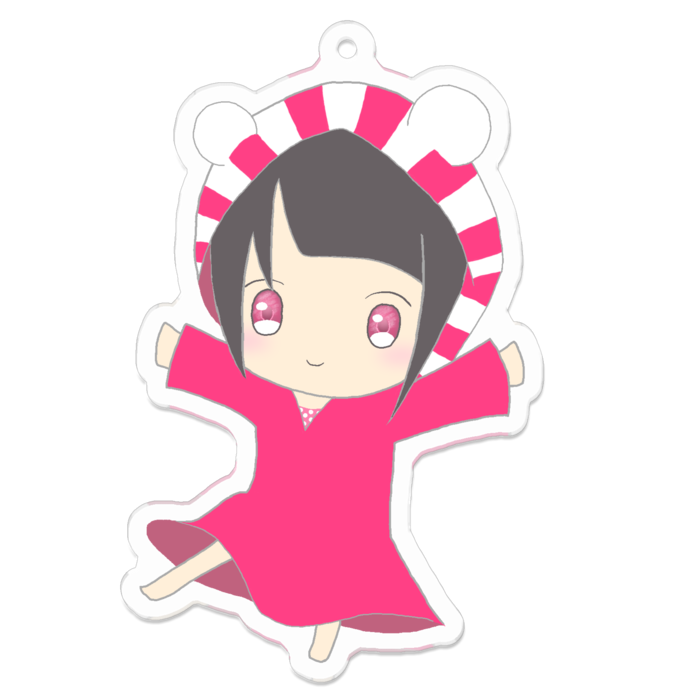 アクリルキーホルダー - 70 x 70 (mm)