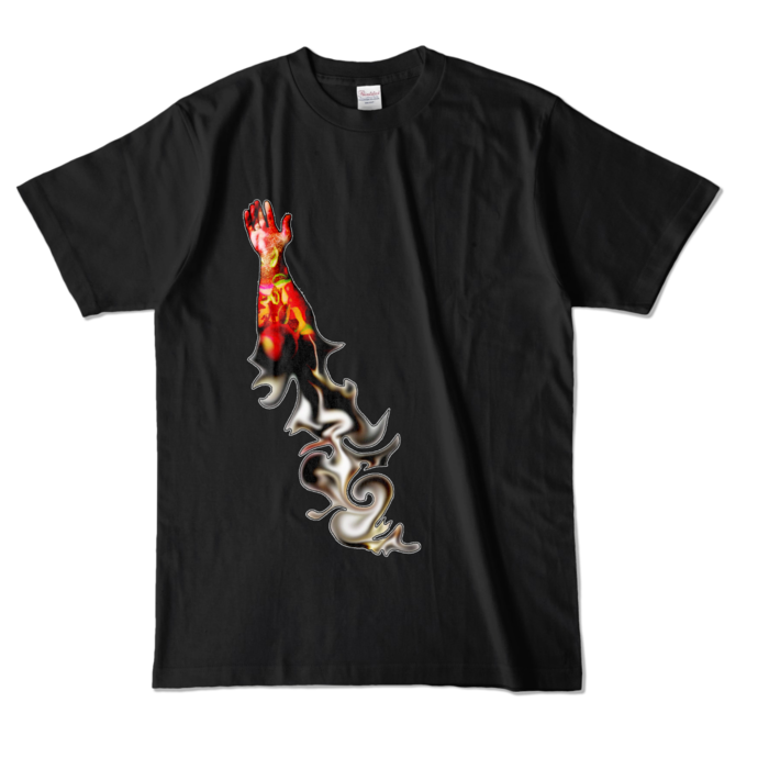 カラーTシャツ - L - ブラック (濃色)