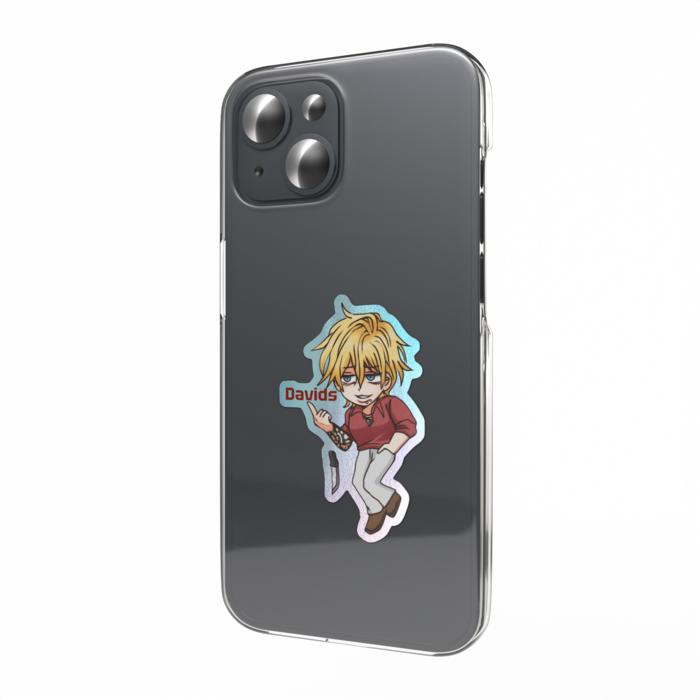 【６】オーロラスマホステッカー/ダヴィッツ