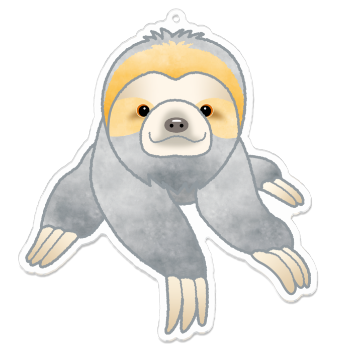 アクリルキーホルダー - 100 x 100 (mm)