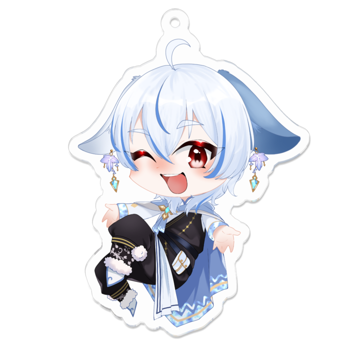 アクリルキーホルダー - 70 x 70 (mm)